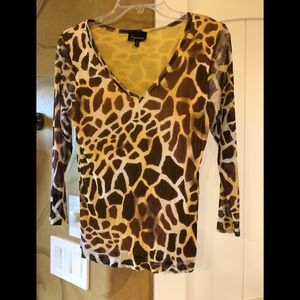 Mesh Giraffe top
